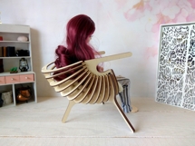 Miniature 1/3 scale chair digital file download. Shield para Product Image 8