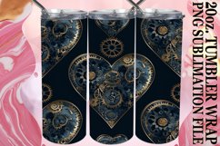 Sublimation Elegance - Heart Tumbler Product Image 1
