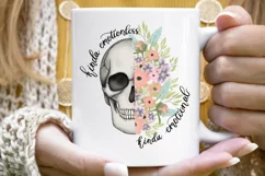 Floral Skull Png | Kinda Emotionless Kinda Emotional Product Image 7