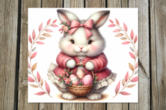 Easter rabbit | 4 Skinny tumbler Sublimation designs PLUS2 Product Image 4