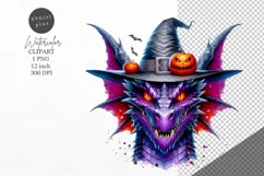 Halloween clipart, Dragon clipart, Autumn clipart Product Image 1