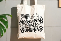 Margaritas Lime Sunshine Svg, Summer Drink Svg, Sunshine Svg Product Image 9