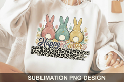 Happy Easter Sublimation PNG - Easter Sublimation Product Image 1