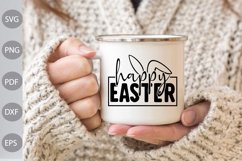 Easter TShirt SVG Design / Happy Easter SVG Cut Files Product Image 3