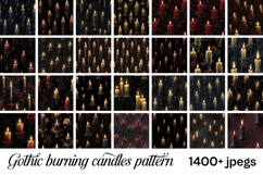 Gothic Digital Papers &amp; Cliparts Mega Bundle |Mystic vintage Product Image 13