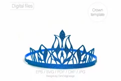 Crown svg Princess crown svg Tiara svg Birthday crown svg Product Image 3