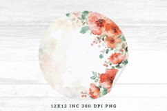 Watercolor Floral Wedding Digital Paper Bundle Product Image 8