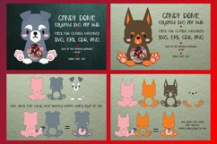 Cute Puppies | Candy Dome Bundle | Paper Craft Templates Product Image 8