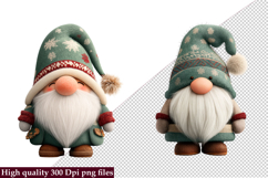 Christmas Gnome Funny Clipart png Product Image 1