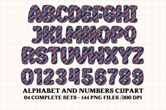 Baseball Sport Alphabet png clipart, baseball letters doodle Product Image 2
