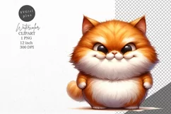 Cat clipart, Funny clipart, Animals clipart Product Image 1