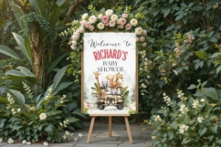 Baby Shower Welcome Sign Template 137 Product Image 5