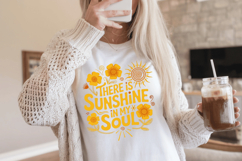 There is sunshine in my soul PNG sublimation |Beach &amp; Summer Product Image 5