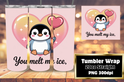 Tailored 20oz Tumbler Wraps , Valentines Day Product Image 1