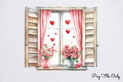 Farmhouse Love Valentine Clipart PNG Product Image 1