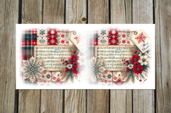 Vintage Christmas | 4 Retro Sublimation Mug designs Product Image 4
