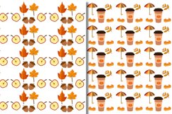 Autumn seamless patterns bundle - 10 digital papers Product Image 6