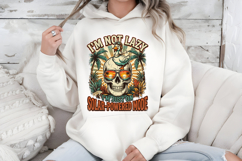 Skull and Duck Summer Png, Solar Powered Mode Sublimation Product Image 7