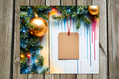 Christmas flatlay | 4 xmas Sublimation Tumbler designs P2 Product Image 4