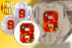 8 Doodle Letter Valentine Joyful Heart Vibe! Product Image 1