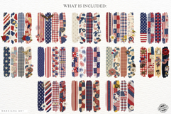 4th Of July Brushstrokes Clipart Product Image 4