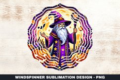 Halloween Wind Spinner Sublimation Design Product Image 1