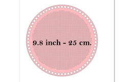 Cross stitch embroidery base 10 inch file plywood download Product Image 8