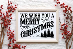 We wish you a merry christmas SVG, Christmas SVG Product Image 3