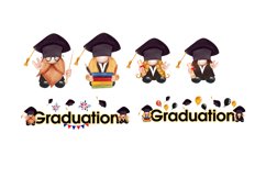 gnomes graduation scandinavian gnomes Product Image 6