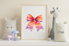 Sunset Cloudy Sky Coquette Bow Clipart Product Image 8