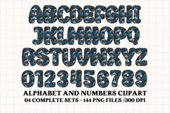 Wizard Magic School Alphabet Clipart, wizard letters doodle Product Image 2