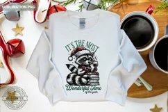 It's the Most Wonderful Time Of The Year, Christmas Raccoon Product Image 2