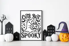 Cute But Spooky Svg, Funny Halloween Svg, Spooky Season Svg. Product Image 9