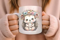 Porcupine Mother's Day Mug Sublimation | Mother's Day Product Image 3