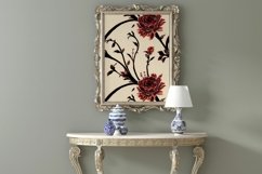 16 Ivory Floral Damask Seamless Digital Paper For Download Product Image 8