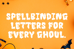 Witchcrawl is a Halloween decorative font. Product Image 6