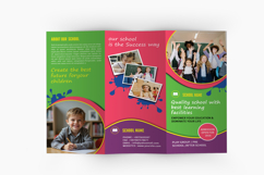 School Admission Trifold Brochure Product Image 5