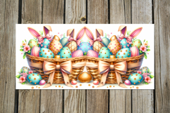 Easter eggs | 4 vintage spring Sublimation Mug designs PLUS2 Product Image 4