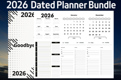 best simple 2026 dated planners bundle 3 Product Image 4