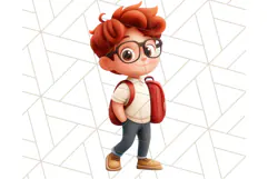 Boy Teacher Clipart PNG, Cute Male Teacher Illustration Product Image 4