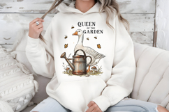 Queen Of The Garden PNG, Gardener Goose Png, Sublimation Product Image 7