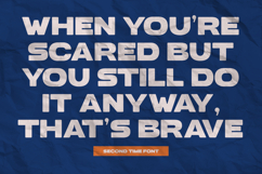 Second Time - Bold and Expanded Display Font Product Image 9