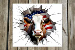 Cow & wall | 8 skinny tumbler Sublimation designs PL Product Image 4
