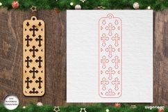 Nativity Bookmark Laser Cut | Glowforge | SVG Product Image 2