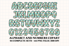 Baby Boy Alphabet PNG Clip Art, baby boy letters doodle Product Image 2