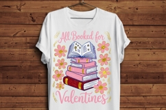 All Booked for Valentines PNG | Book Lover Valentine Product Image 4