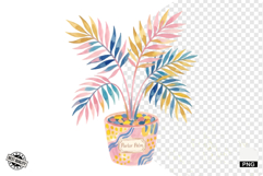 Charm Summer Houseplant Clipart Product Image 1