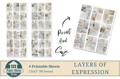 Layers Of Expression: Abstract Digital Printable Pages Product Image 8