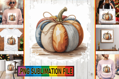 Timeless TSHIRT Gift Ideas PNG, Pumpkin Watercolor Product Image 1