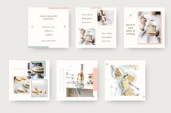 Food instagram templates for Canva. Nutrition Instagram Tem Product Image 8